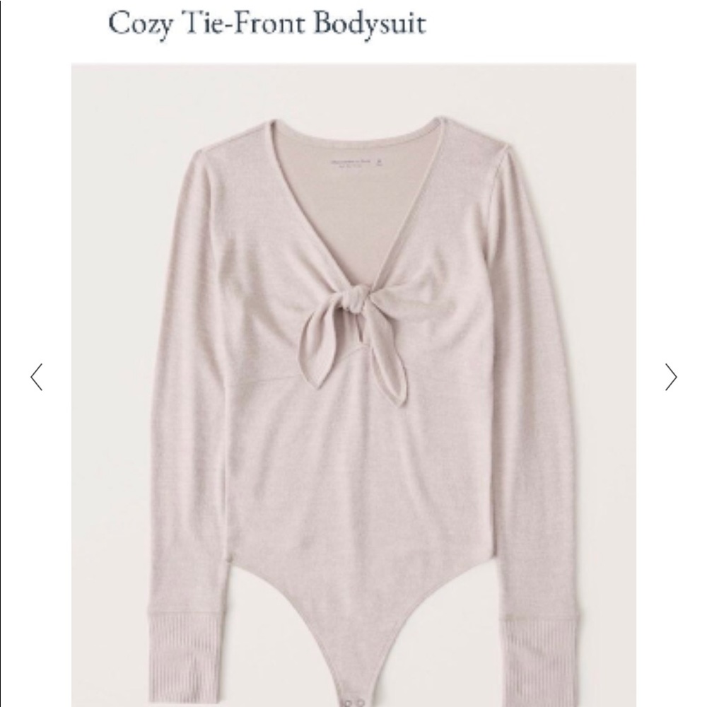 Cozy Tie-Front Bodysuit